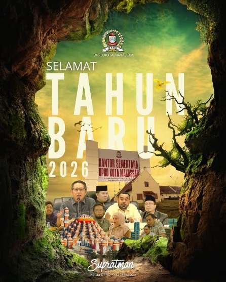 DPRD Makassar Ucapkan Selamat Tahun Baru 2026